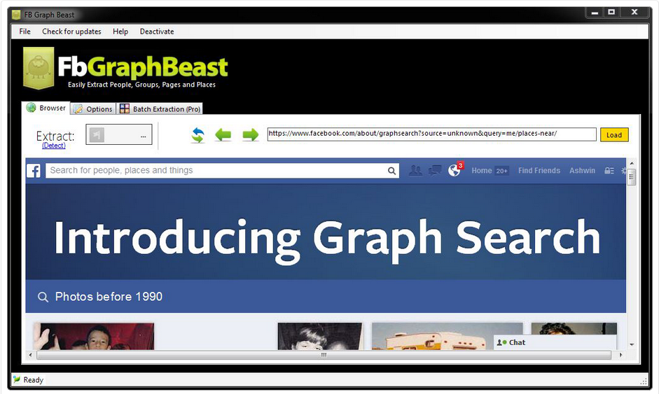 Graph search. Graph search